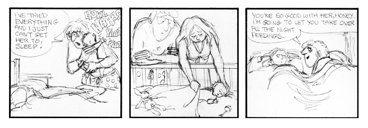 An unfinished strip.