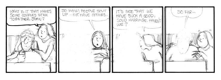 An unfinished strip.