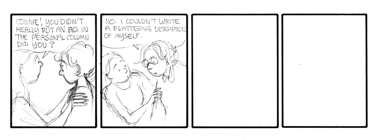 An unfinished strip.